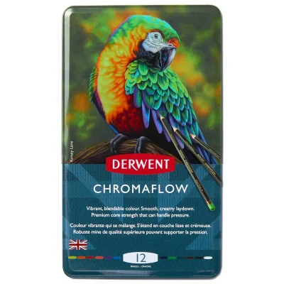 Derwent Professional Chromaflow Tin 12