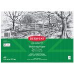 Derwent Academy Watercolour Pad 300gsm A4 Landscape 12 Sheet 5 Pack