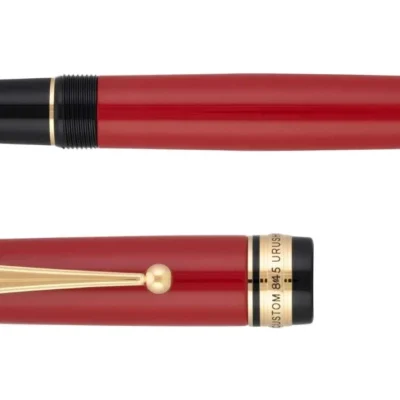 Pilot Custom Urushi Fountain Pen Red Barrel