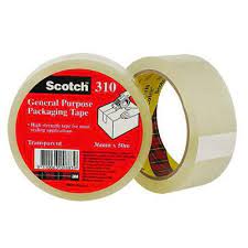 3M Packaging Tape Clear 310 36mm X 50m