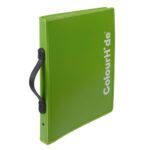 Colourhide Expanding File Zipper Green