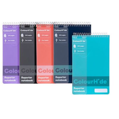 colourhide-1715799j-notebook-a5-reporter-200-page-assorted-pack-5