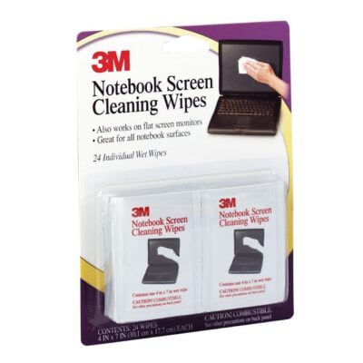 3M Cl630 Notebook Screen Cleaning Wipes Pack of 24