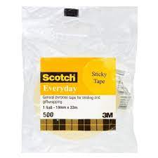3m Scotch 500 Everyday Tape 18mm X 33m