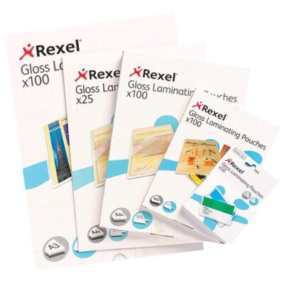 Rexel Laminating Pouch A4 75 Micro PK25