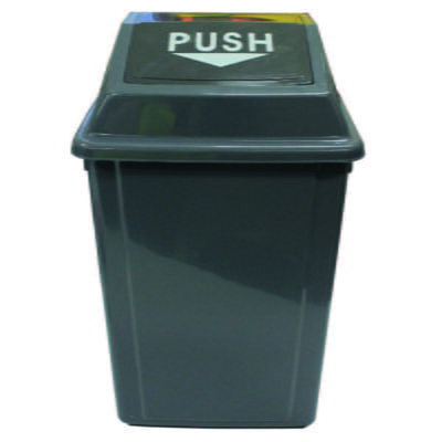 cleanlink-rubbish-bin-with-bullet-lid-25litre-grey