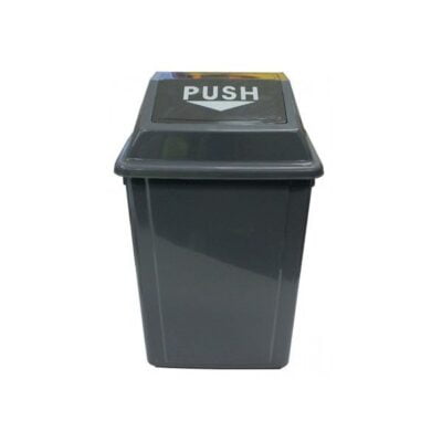 cleanlink-rubbish-bin-with-bullet-lid-40litre-grey