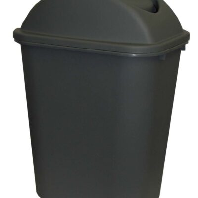cleanlink-dustbin-with-lid-36-litre-grey