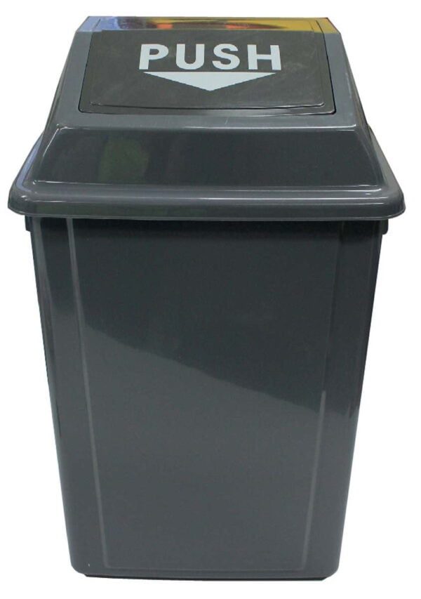 cleanlink-rubbish-bin-with-bullet-lid-60-litre-grey