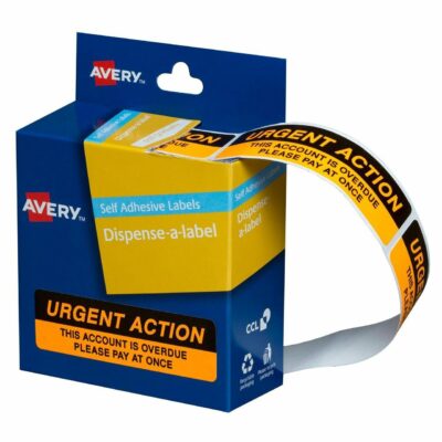 avery-pre-printed-dispenser-labels-urgent-action-pk-125