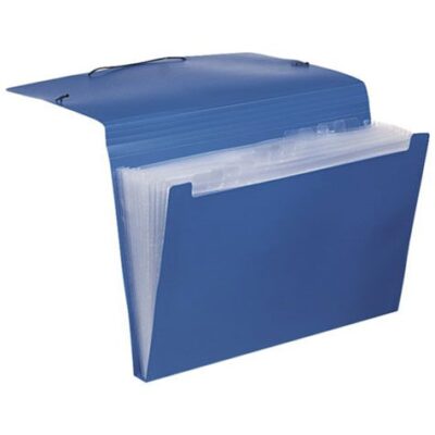 Marbig Polypropylene Expanding File Blue