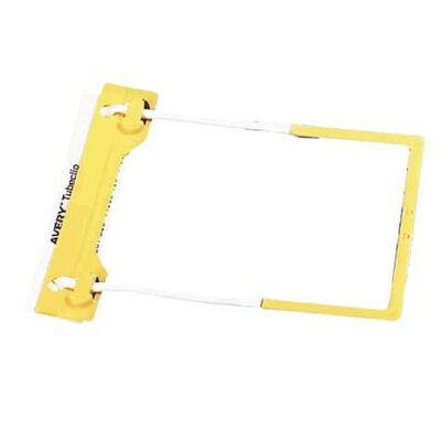 Avery Tubeclip Fasteners Yellow 44001 Box 500