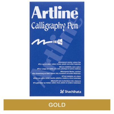 Artline Calligraphy 993 Gold 2.5mm