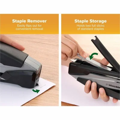 Bostitch Inpower Antimicrobial 20 Sheet Stapler Black