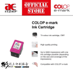 COLOP E-MARK INK CARTRIDGE TRI-COLOUR