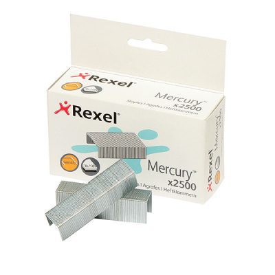 Rexel Mercury Heavy Duty Staples Box 2,500