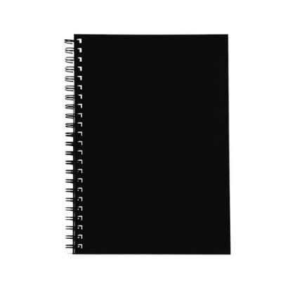 Spirax A4 Hard Cover Notebook 200 Page Black