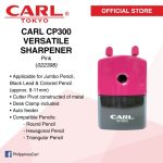 Carl Cp300 Manual Sharpener Pink