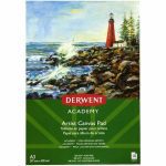 Derwent Academy Canvas Pad 300gsm A3 Portrait 10 Sheet 5 Pack