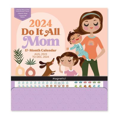 Orange Circle 2024 Do It All Wall Calendar Mom