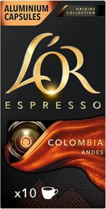L'OR ESPRESSO CAPSULES COLOMBIA INTENSITY 8 BOX 100